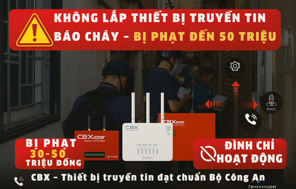 hệ thống truyền tin báo cháy nhanh