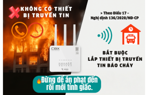 thiết bị truyền tin báo cháy